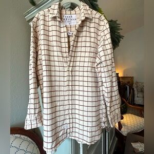 Frank and Eileen Boyfriend Button-Up Shirt Italian Flannel